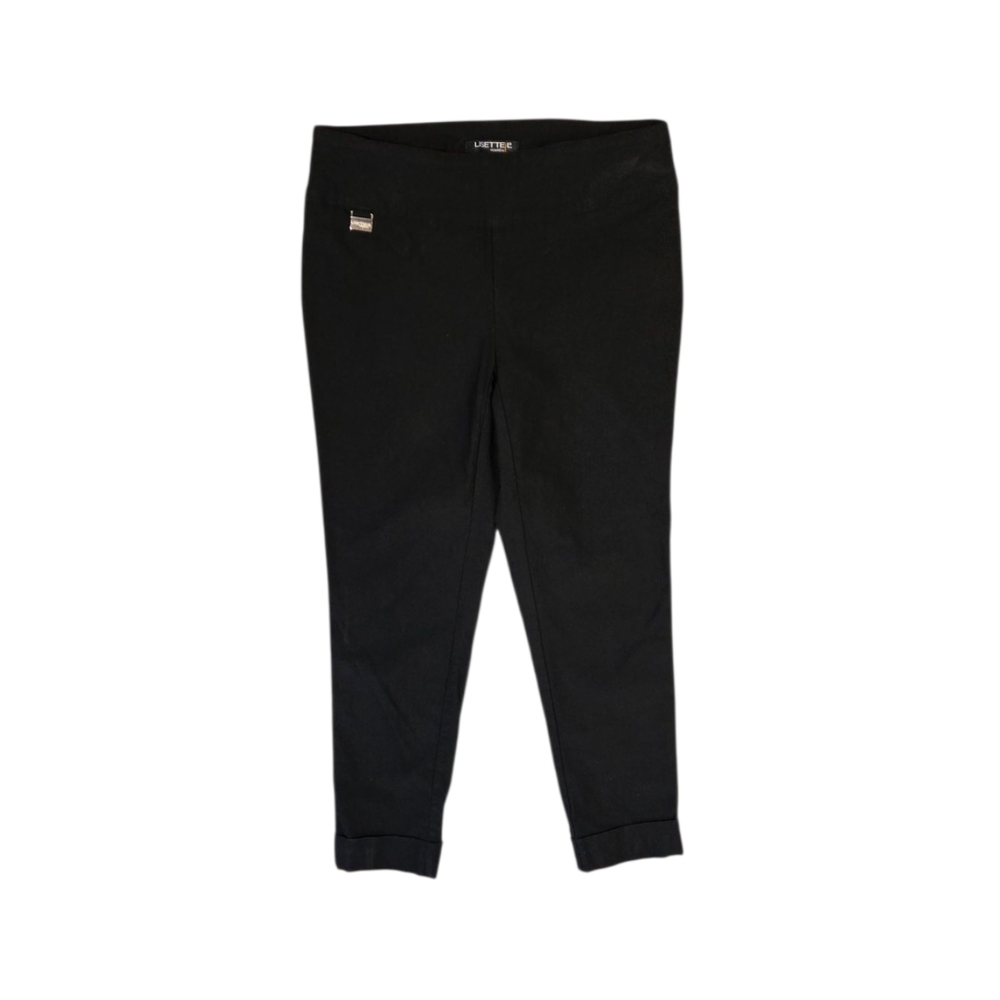 Lisette Montreal Black Capris Small